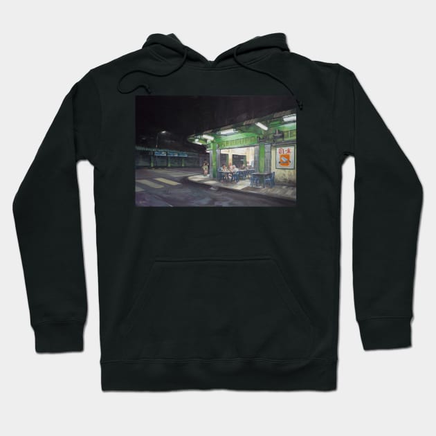 Hat Yai Nighthawks Hoodie by Kavatar